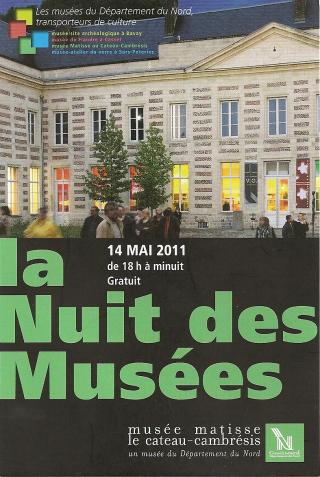 14 mai: LA NUIT DES MUSÉES