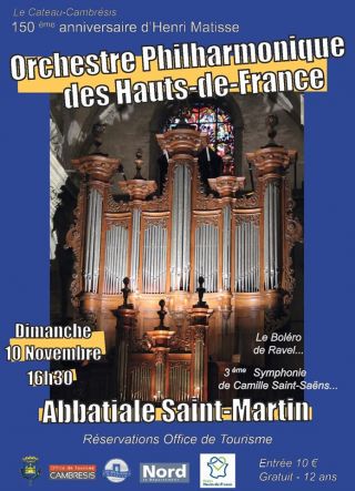 Concert orchestre philharmonique des Hauts-de-France